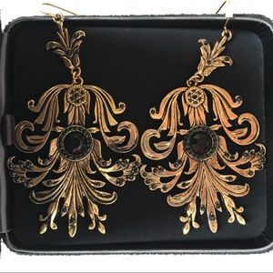 Gold Statement Earrings